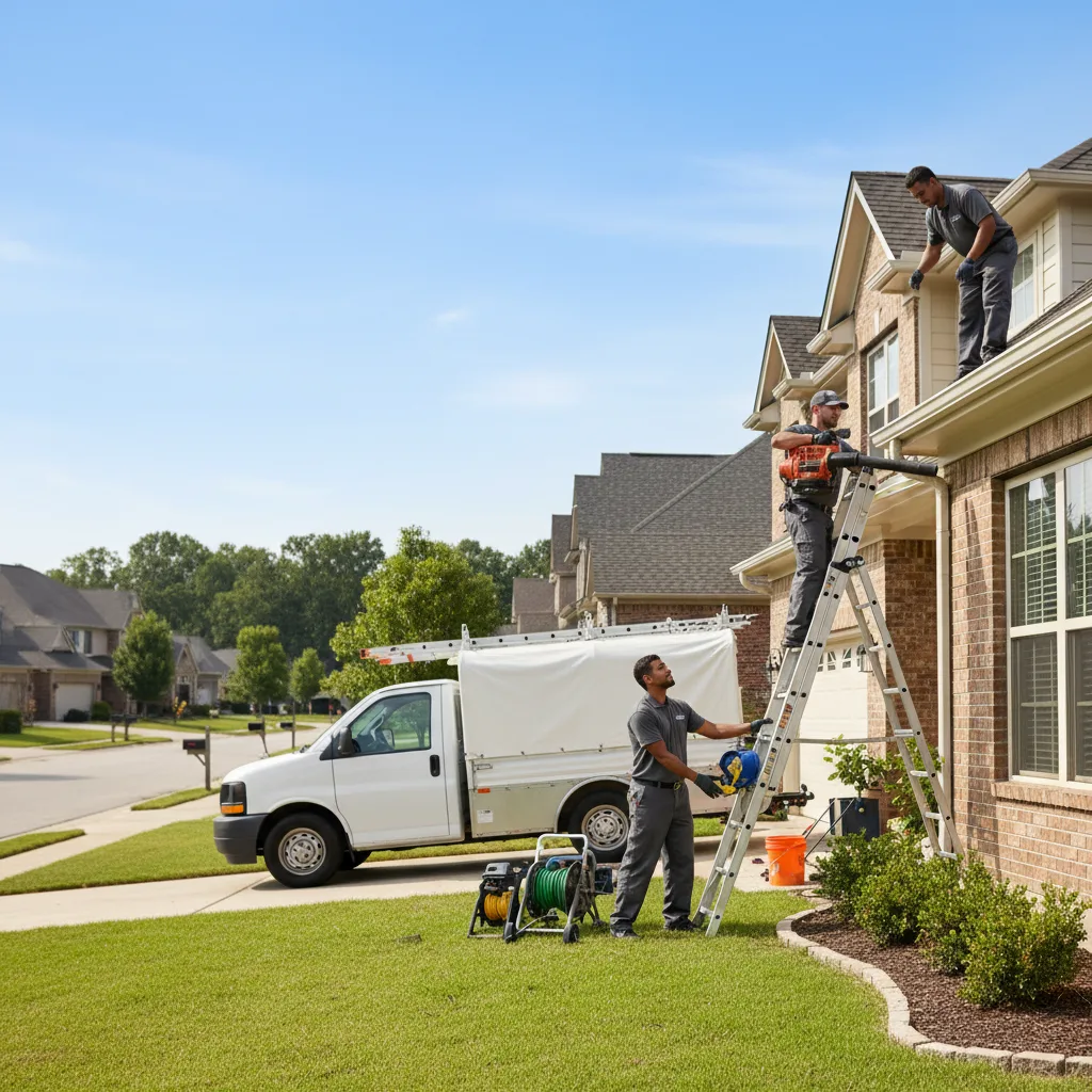 Home Gutter Service in Hankamer, TX near me